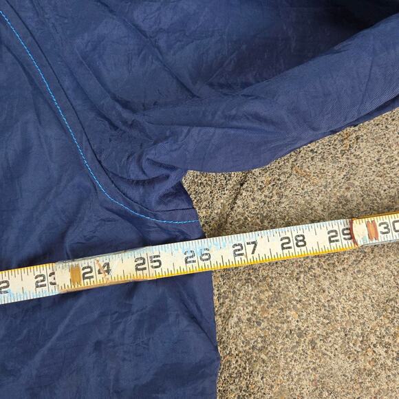 Vtg 90s NIKE Spellout Logo Graphic Baggy Athletic Hooded Zip Up Jacket XXL Fit - Picture 7 of 8